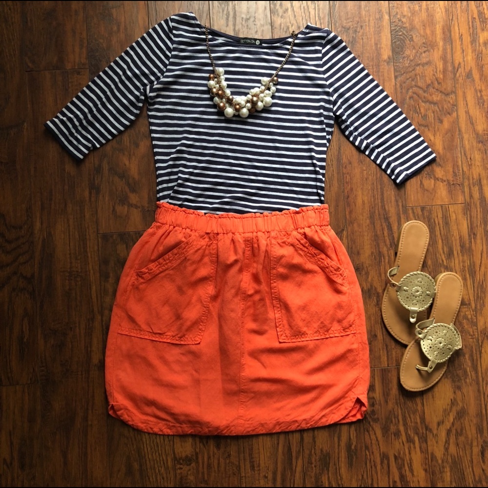 EUC Banana Republic linen skirt size 6